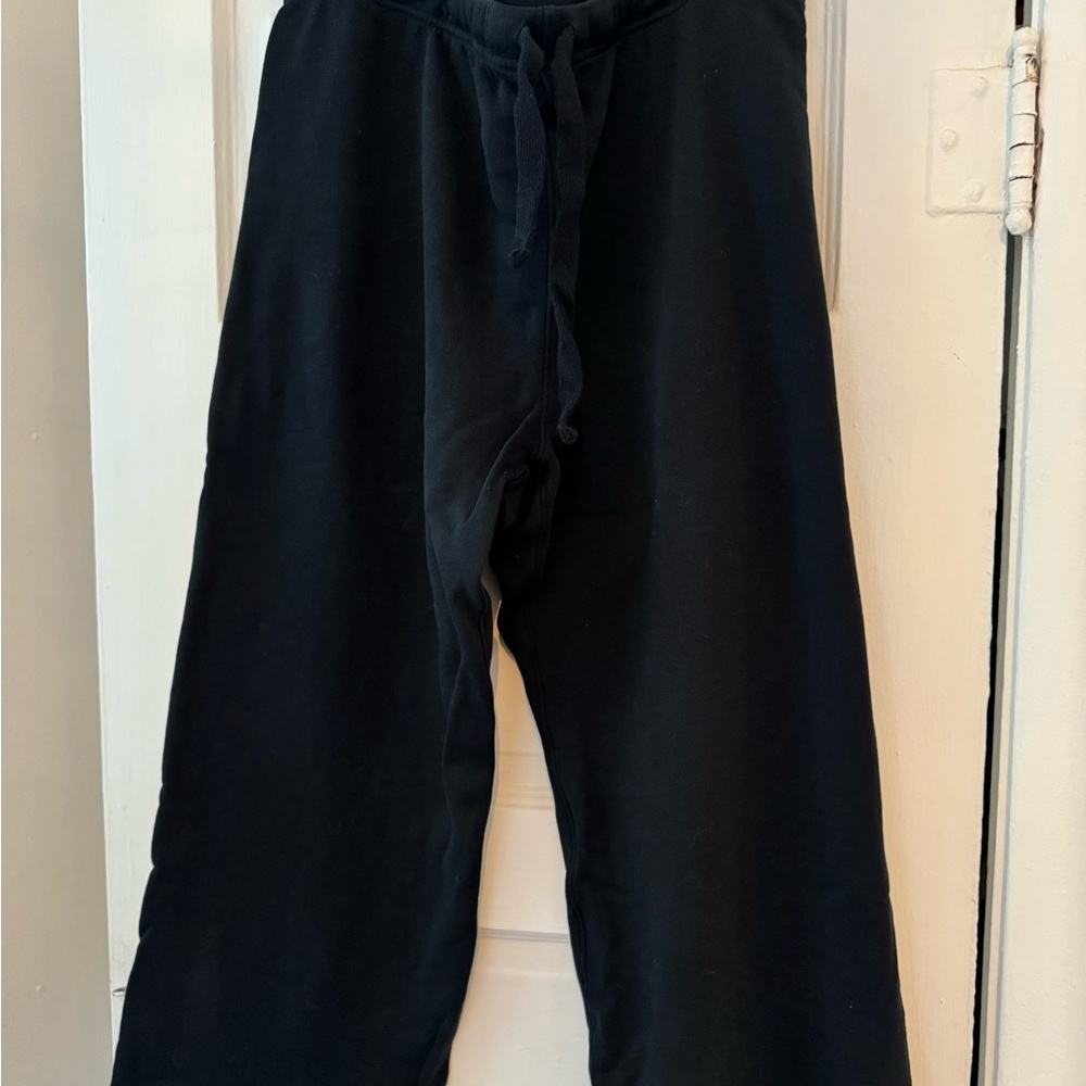 Frank and Eileen, Capri Black Drawstring Lounge P… - image 1